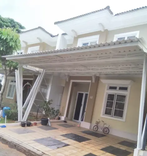 Kanopi Alderon R830 Twinwall bontang