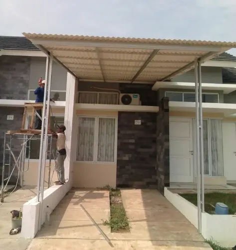 Kanopi Alderon RS Single Layer  bontang