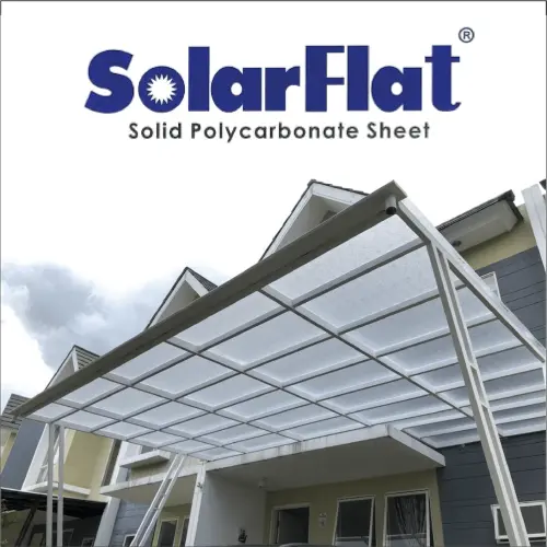 Kanopi Solarflat 3 mm  bontang